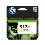 HP 912XL Cartouche d'encre jaune -grande capacitÈ authentique (3YL83AE) pour HP OfficeJet 8010 series/ OfficeJet Pro 8020 series
