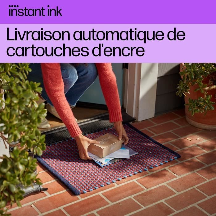 Imprimante tout-en-un HP DeskJet 2810e jet d'encre couleur - 3 mois d'Instant ink inclus avec HP+