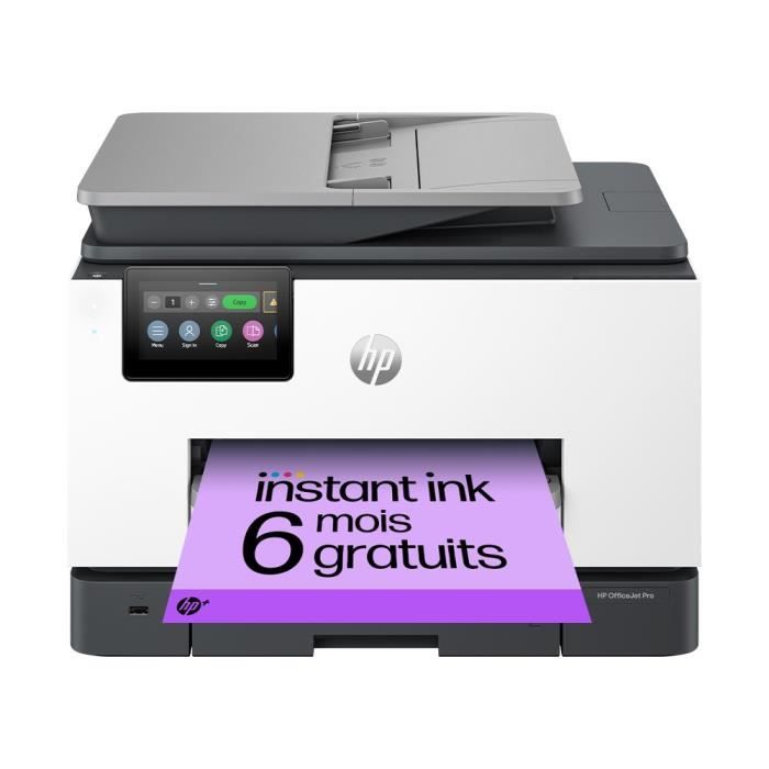 Imprimante HP OfficeJet Pro 9135e Tout-en-un Couleur Recto Verso, 6 mois Instant Ink inclus avec HP+