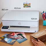 Imprimante tout-en-un HP Envy 6110e Jet d'encre couleur - Copie Scan - 3 mois d'Instant ink inclus avec HP+