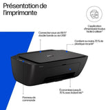 Imprimante tout-en-un HP DeskJet 2910 jet d'encre couleur - 3 mois d'Instant ink inclus avec HP+