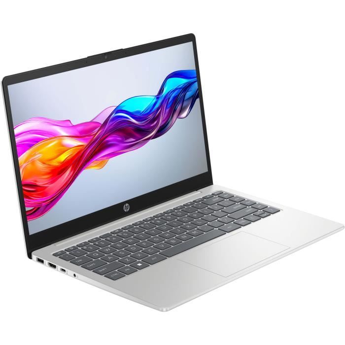 PC Portable HP 14-em0003nf -  Windows 11 - 14 FHD IPS - Ryzen 7 7730U - RAM 16Go - Stockage 1To SSD - AZERTY