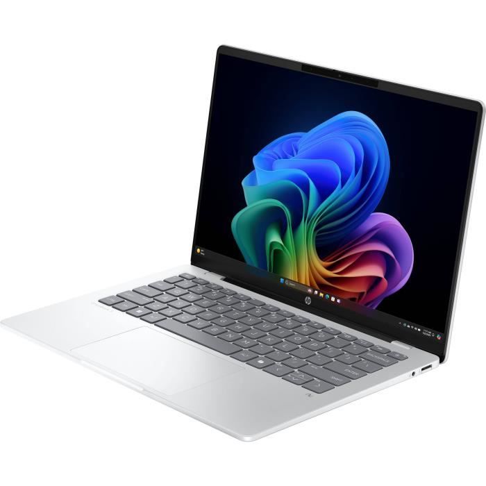 PC Portable HP OmniBook 5 14-he0018nf - Windows 11 - 14 2K OLED - Snapdragon X1-26-100 - RAM 16Go - Stockage 512Go SSD - AZERTY