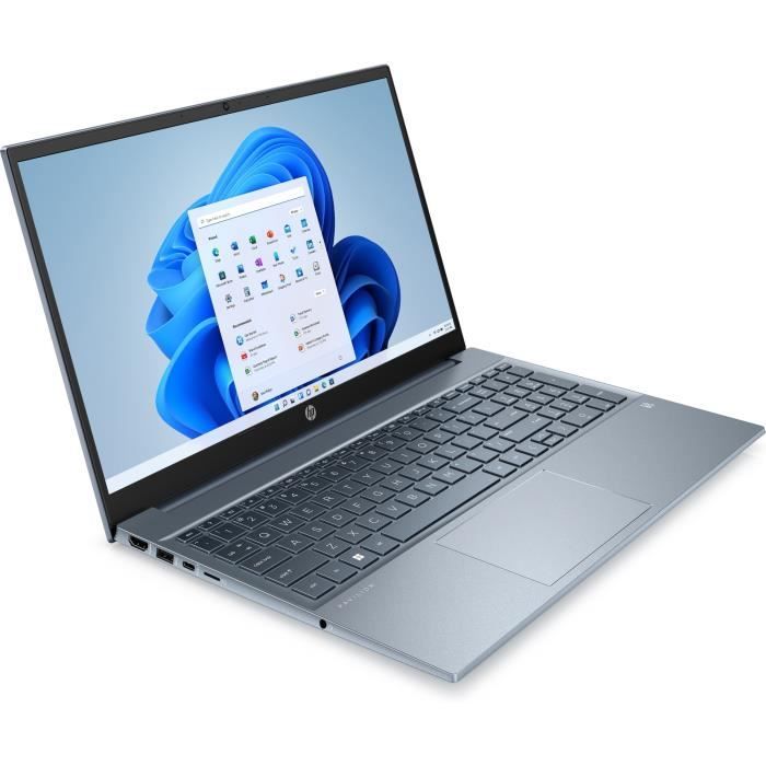 PC Portable HP Pavilion 15-eg2003nf - Windows 11 - 15,6 FHD - Core i7-1255U - RAM 16Go - Stockage 512Go SSD - AZERTY