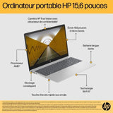 PC Portable HP 15-fc0071nf - Windows 11 - 15,6 FHD - Ryzen 5-7520U - RAM 16Go - Stockage 512Go SSD - AZERTY