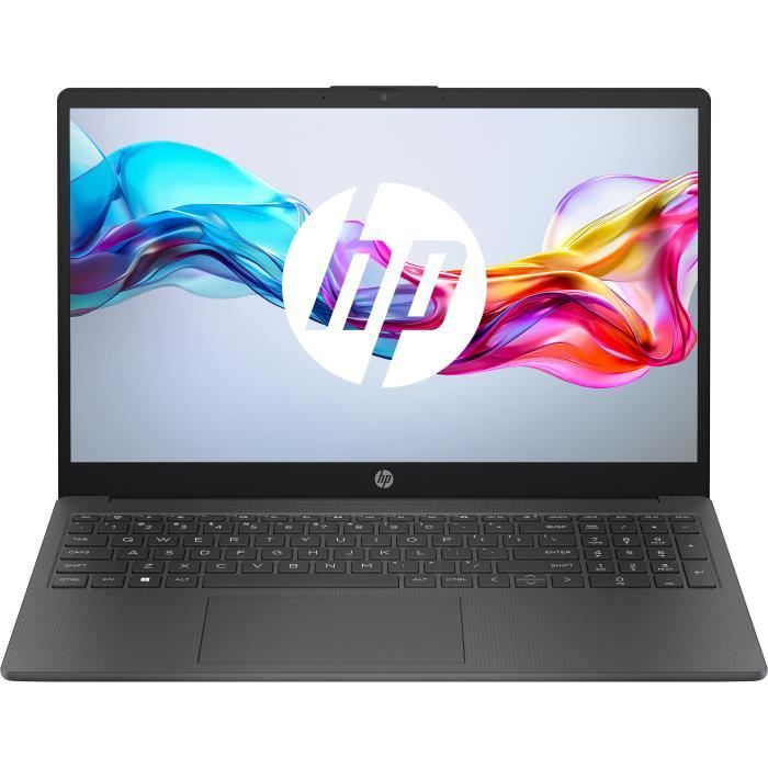 PC Portable HP 15-fd1020nf - Windows 11 - 15,6 FHD - Core 5 120U - RAM 16Go - Stockage 512Go SSD - AZERTY