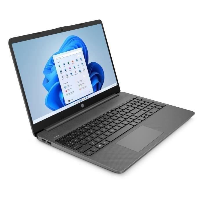 PC Portable HP 15s-fq0024nf - Windows  11 - 15,6 FHD - Celeron N4120 - RAM 4Go - 128Go SSD - Microsoft 365 Personnel inclus 1 an