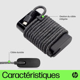 Chargeur pour ordinateur portable HP USB-C 65 W