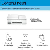 Imprimante tout-en-un HP Envy 6530e Jet d'encre couleur - Copie Scan - 3 mois d'Instant ink inclus avec HP+