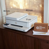 Imprimante tout-en-un HP Envy 6530e Jet d'encre couleur - Copie Scan - 3 mois d'Instant ink inclus avec HP+