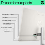 PC Tout-en-un HP 24-cr0089nf - Windows 11 - 23,8 FHD IPS - Ryzen 7 7730U - RAM 16Go - 512Go SSD - Clavier et souris sans fil