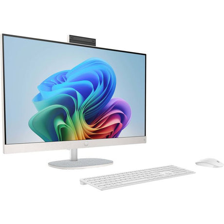 PC Tout-en-un HP 27-cr0074nf - Windows 11 - 27 FHD IPS - Ryzen 7 7730U - RAM 16Go - Stockage 512Go SSD - Clavier et souris sans fil