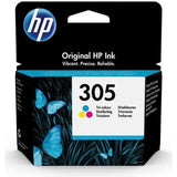 Cartouche d'encre HP 305 authentique tricolore (3YM60AE) pour HP DeskJet 2300/2710/2720/Plus4100, HP Envy 6000/Pro 6400