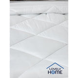 Couette tempÈrÈe 350gr/m≤ antiacariens LOVELY HOME - 220 x 240 cm - Blanc