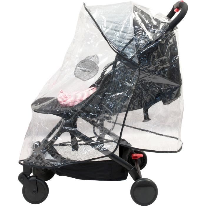 Habillage pluie universel - BAMBISOL - Pour poussette ayant un canopy
