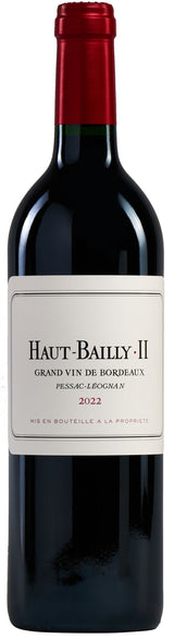 Haut Bailly II 2022 Pessac-Léognan - Vin rouge de Bordeaux