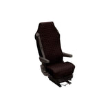 Housse Universelle pour Siege Camion Coton MatelassÈ Noir
