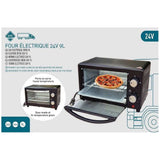 Four électrique - HTC EQUIPEMENTS - 24V 300W 9L. Conçu pour cuire ou réchauffer vos repas lors de vos déplacements.