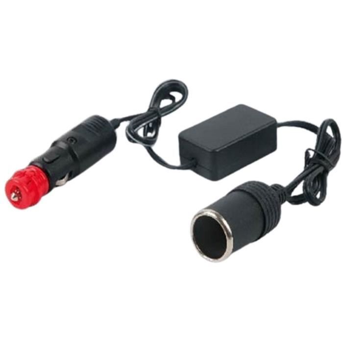 24V to 12V cigarette lighter socket converter - HTC EQUIPEMENT - 5A 60W and 100cm cable