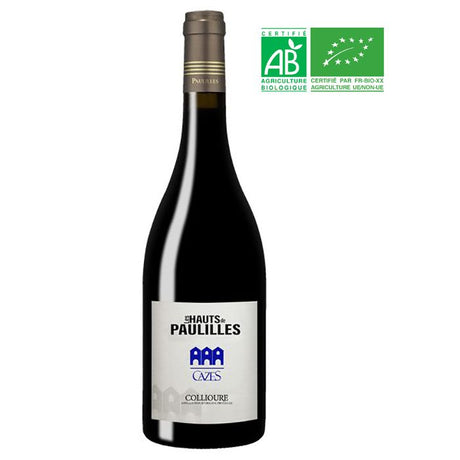 Les Hauts de Paulilles Cazes 2023 Collioure - Vin rouge de Languedoc - Bio