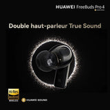 Ecouteurs sans fil - Huawei - FreeBuds Pro 4 - Noir