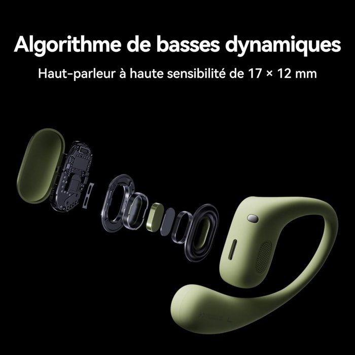 Ecouteurs sans fil - Huawei - FreeArc - Gris
