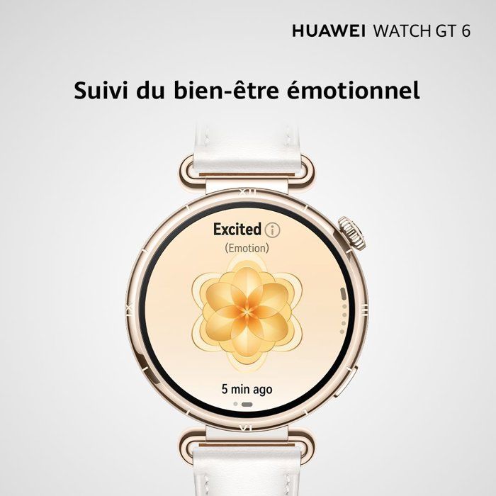 Montre connectée - HUAWEI - Watch GT6 - 41 mm - Or
