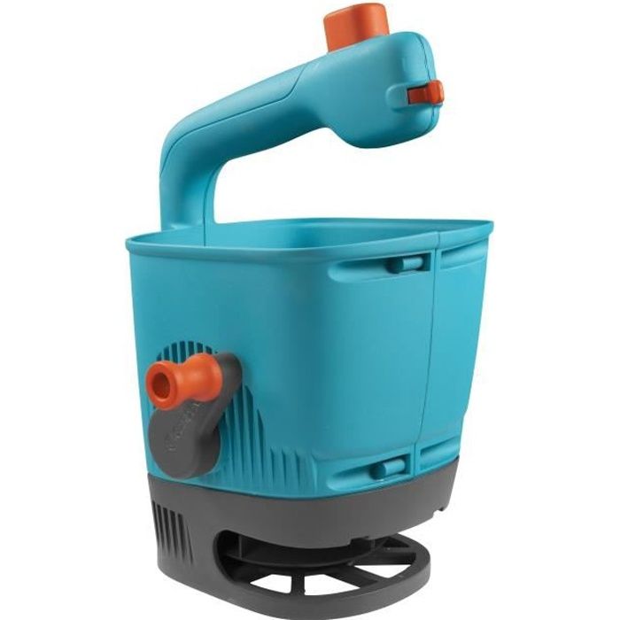 GARDENA Epandeur a main M – Capacité totale 1.8L – Surface 100m˛ max – Largeur d'épandage 4m – Poignée ergonomique – (431-20)