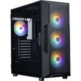 Boitier PC sans alimentation - ZALMAN i3 NEO V2 - I3NEOV2FRGBBK - Moyen tour - Format ATX - Noir