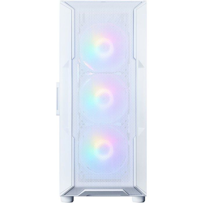 Boitier PC sans alimentation - ZALMAN i3 NEO V2 - I3NEOV2FRGBWH - Moyen tour - Format ATX - Blanc