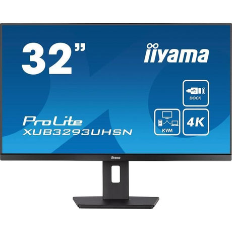 Ecran 32" Iiyama ProLite XUB3293UHSN-B5 4K Ultra HD (Noir)