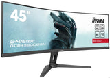 Ecran PC Gamer Incurvé - IIYAMA - 45 - DQHD - 165Hz - Dalle VA - 0,8ms - Ajustable - GCB4580DQSN-B1