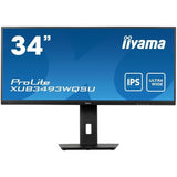 …cran PC - IIYAMA - XUB3493WQSU-B5 - 34 UWQHD - IPS - 100Hz - 4ms - HDMI/DP - USB HUB - Pied rÈglable - Noir