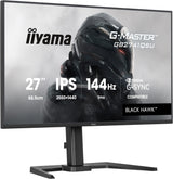 Ecran PC Gamer - IIYAMA - 27 - QHD - 144Hz - Dalle IPS - 1ms - Réglable en hauteur - G-Master Black Hawk4Hz