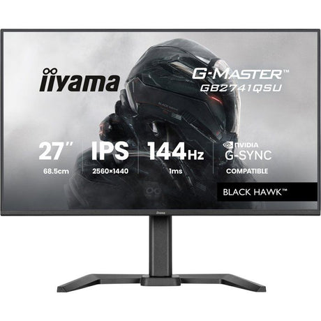 Ecran 27" Iiyama G-Master Black Hawk GB2741QSU-B1 Quad HD 144Hz (Noir)