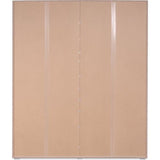 Armoire - Image 60C - Décor blanc - 4 portes, 2 tiroirs - 160 x 55 x 191 cm