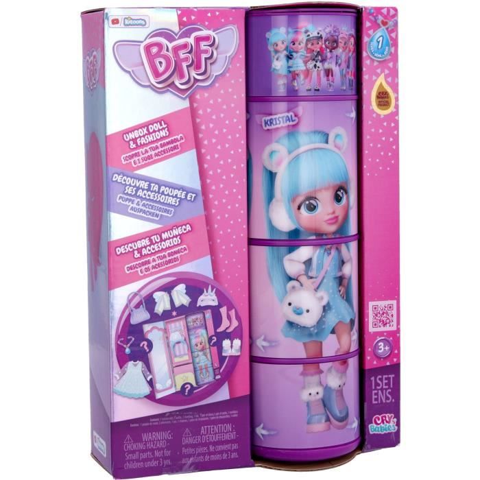 IMC TOYS - BFF Kristal Fashion Doll - Cry Babies Best Friends Forever - 904323