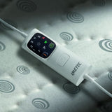 Surmatelas Chauffant - Imetec - 2 Places Adapto, 150x160 cm - 6 TempÈratures Chauffage Rapide - 100% Coton - TempÈrature Constante