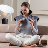 Coussin Chauffant - Imetec - Cervical - Tissu Hypoallergénique - 5 Températures - Lavable en Machine