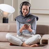 Coussin Chauffant - Imetec - Cervical - Tissu Hypoallergénique - 5 Températures - Lavable en Machine