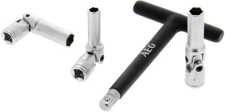 Clé a bougie préchauffage diesel 3 douilles 8-10-12mm - AEG - taille standard 3/8