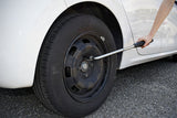 Clé démonte-roue téléscopique douille encliquable réversible 17-19mm - AEG - Longeur repliée : 36cm Longueur déployée : 54,5cm
