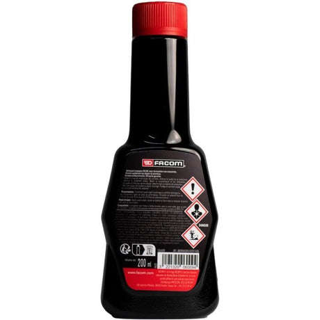 Nettoyant soupapes & haut moteur 200ml essence 4 temps - FACOM - Formule concerntrée - Elimine les depots