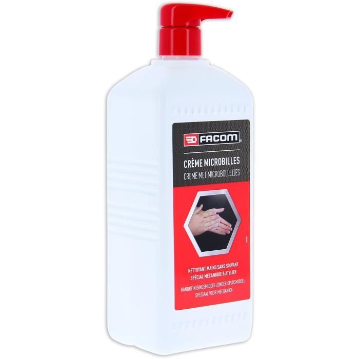 Savon microbilles spécial salissures tenaces 1L - FACOM - graisse, les encres et autres salissures tenaces - pompe doseuse