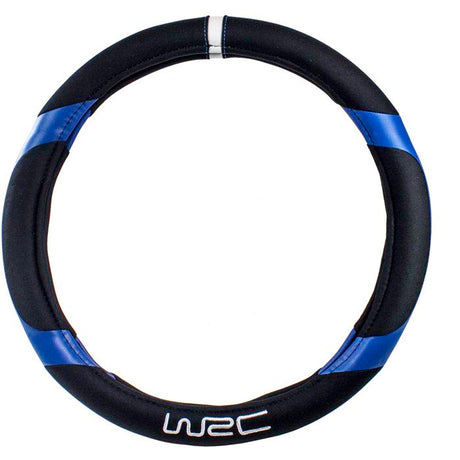 Couvre-volant Blue Race universel  volant de 35 a 38cm- WRC - Installation facile - Protege de la chaleur l'été et du froid l'hiver.
