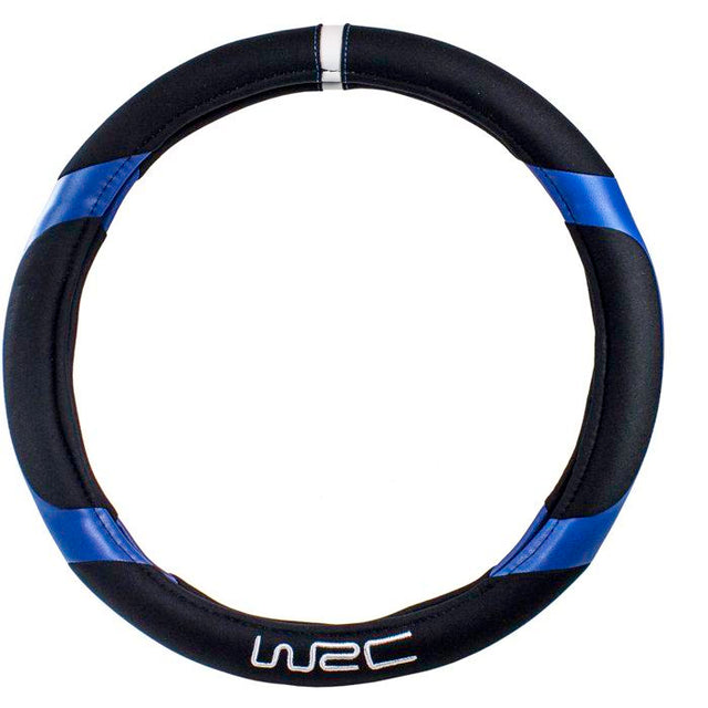 Couvre-volant Blue Race universel  volant de 35 a 38cm- WRC - Installation facile - Protege de la chaleur l'été et du froid l'hiver.