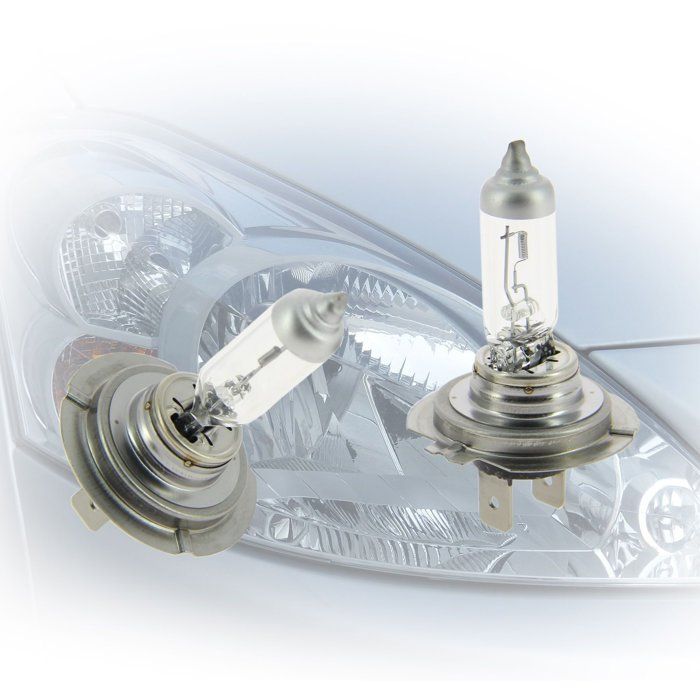 2 Ampoules Voiture H7 LIFE+100% 55W - MICHELIN - Feu de croisement, route, antibrouillard.