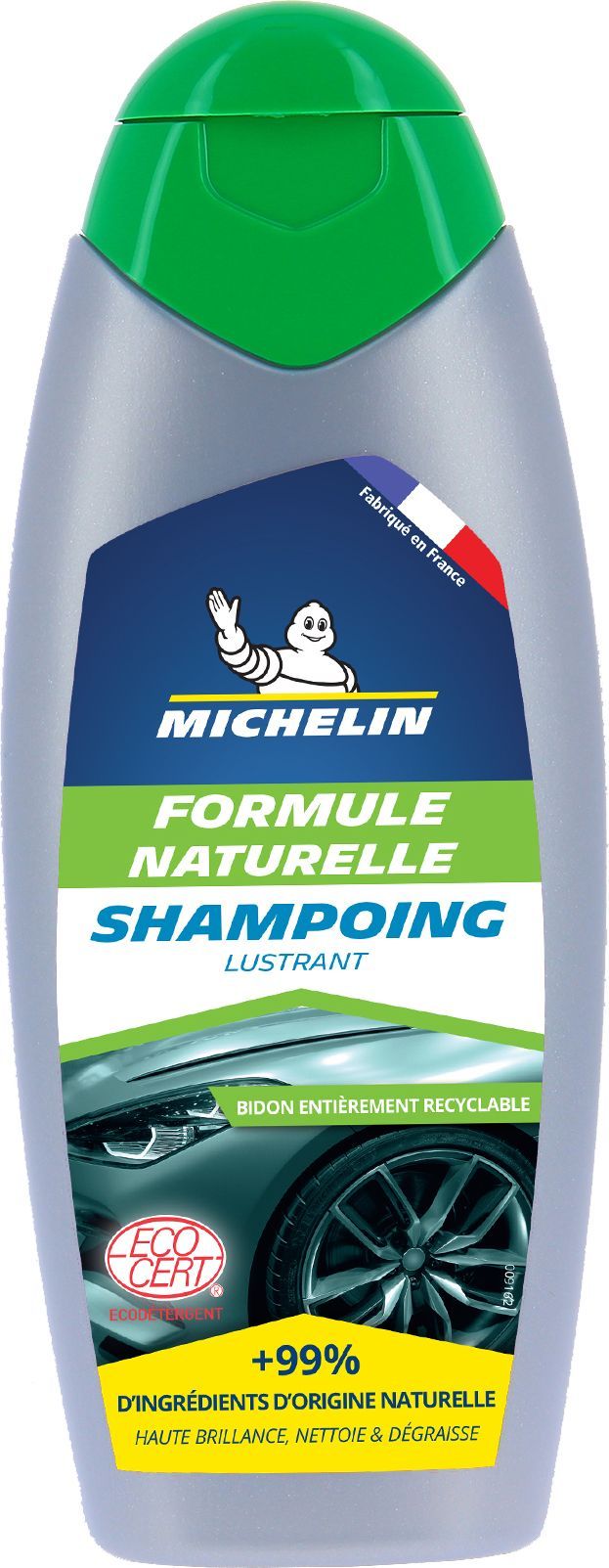 Shampoing - MICHELIN - Formule Naturelle - Lustrant auto - 500ml