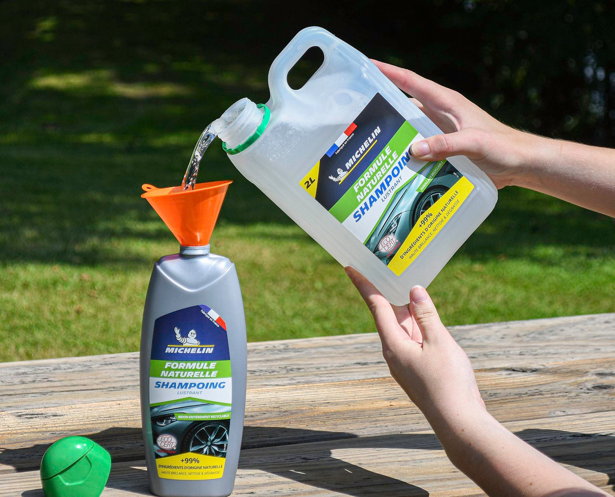 Shampoing - MICHELIN - Formule Naturelle - Lustrant auto - 500ml