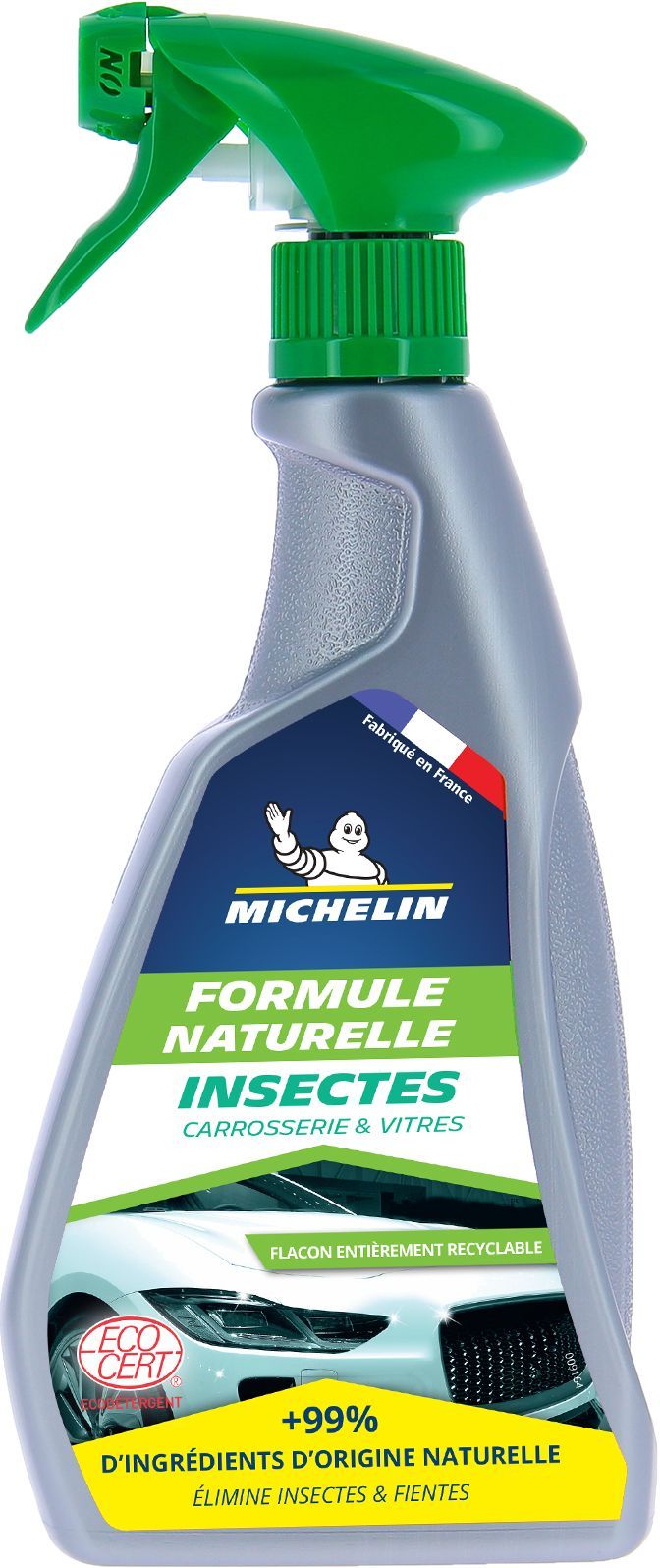Nettoyant - MICHELIN - Formule Naturelle - Auto démoustiqueur pulvérisateur - 500ml
